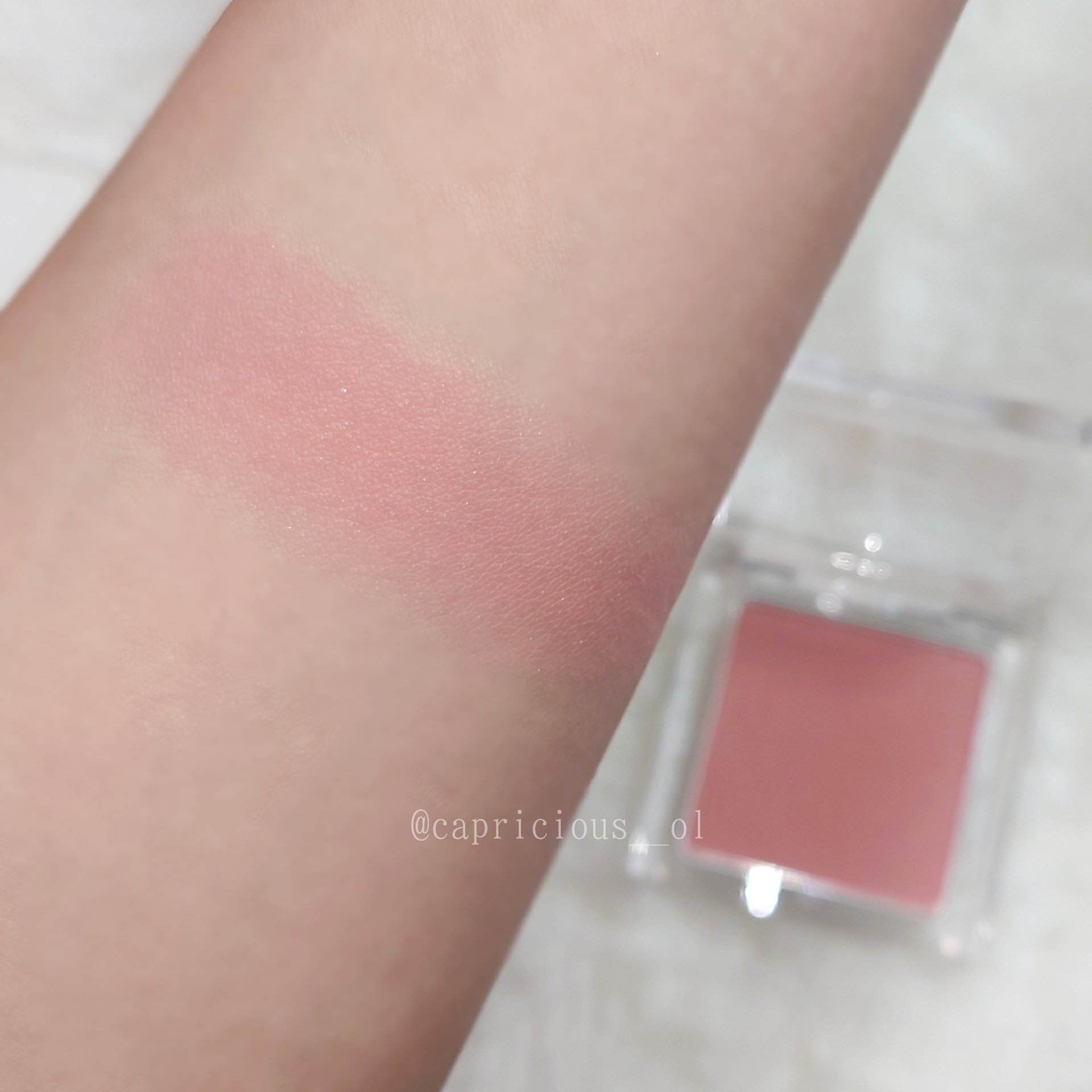 ぽわんチーク/muice/パウダーチークを使ったクチコミ（3枚目）