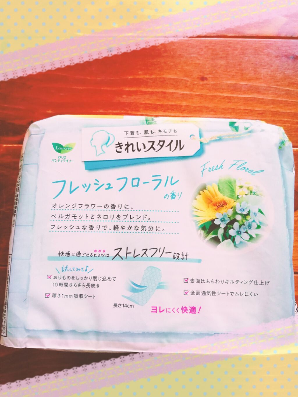 きれいスタイル ロマンティックローズの香り ７２コ入/ロリエ/おりものシートを使ったクチコミ（2枚目）