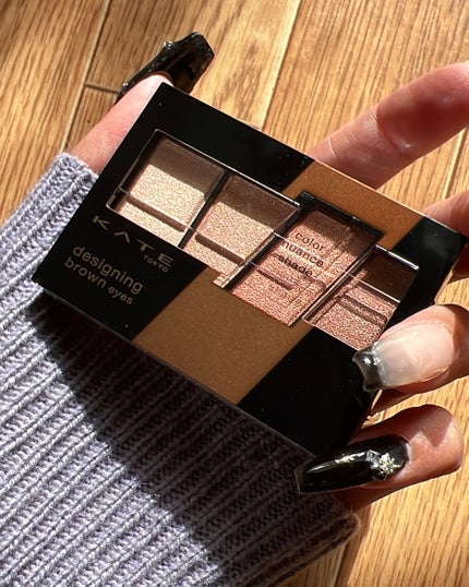 デザイニングブラウンアイズ/KATE/アイシャドウパレットを使ったクチコミ(8枚目)