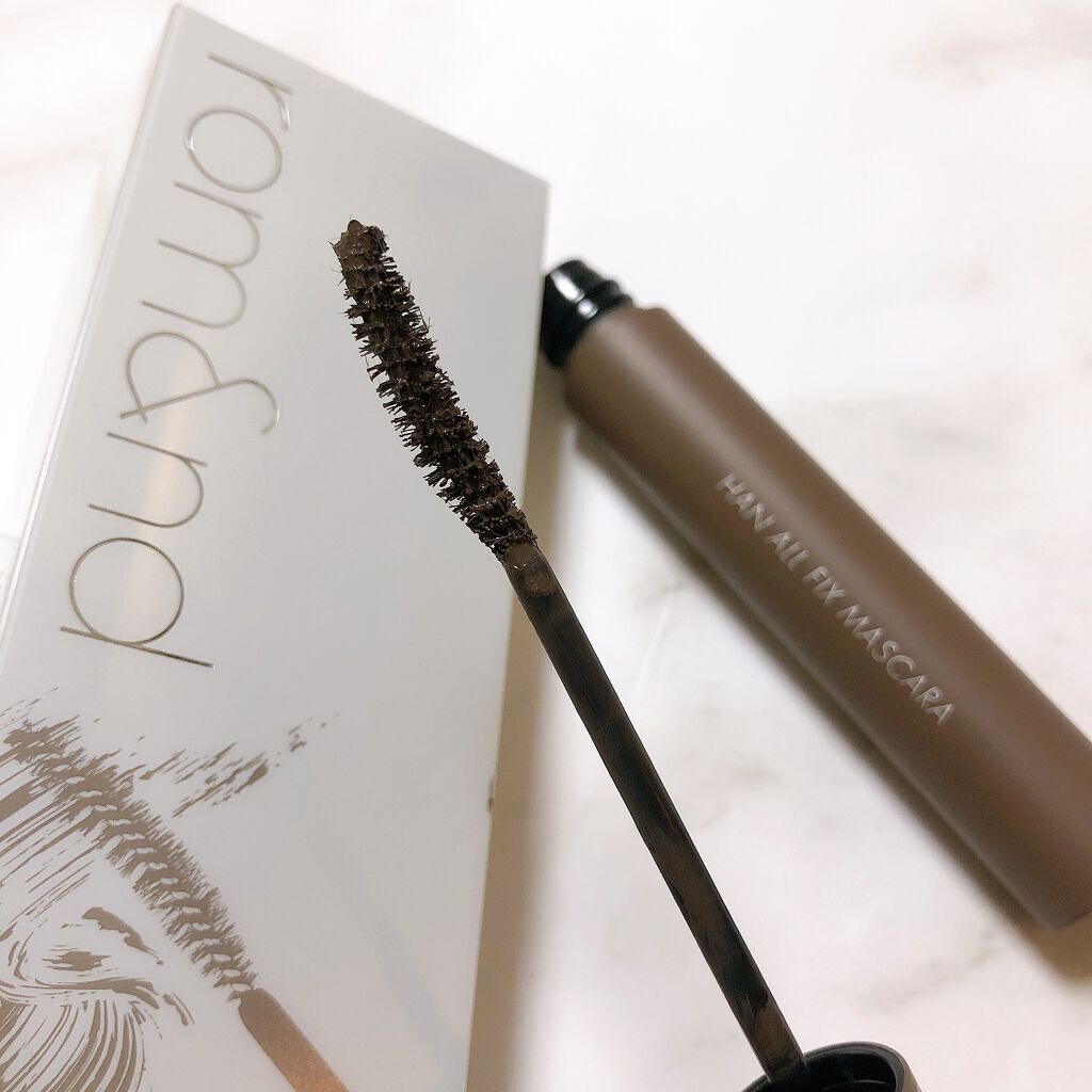 ハンオールフィックスマスカラ/rom&nd/マスカラを使ったクチコミ(8枚目)