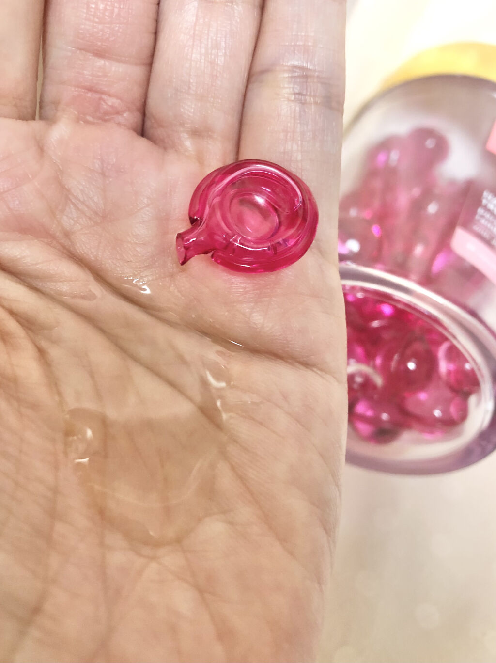 ヘアーオイル【トリートメント】/ellips/ヘアオイルを使ったクチコミ（2枚目）