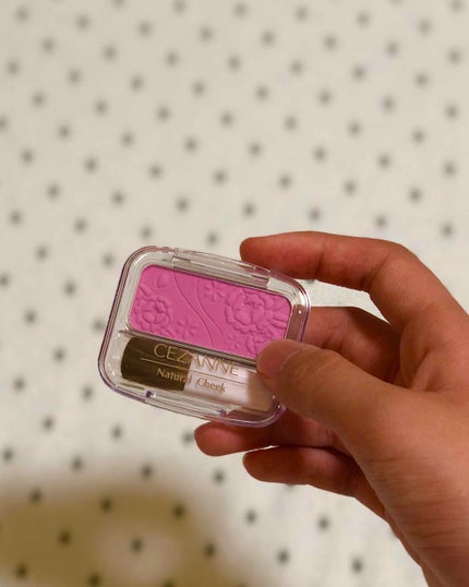 ナチュラル チークN/CEZANNE/パウダーチークを使ったクチコミ(1枚目)