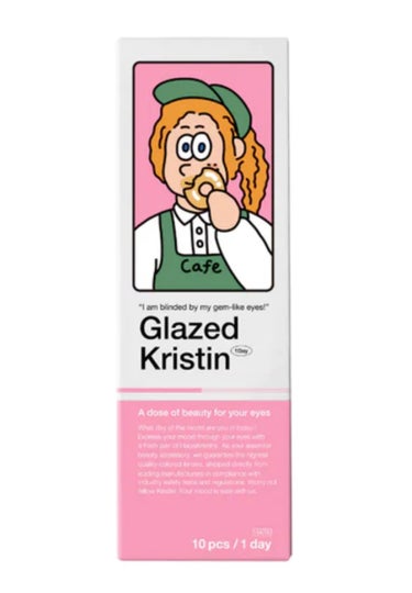 Glazed Krirtin/Hapa kristin/カラーコンタクトレンズを使ったクチコミ（1枚目）