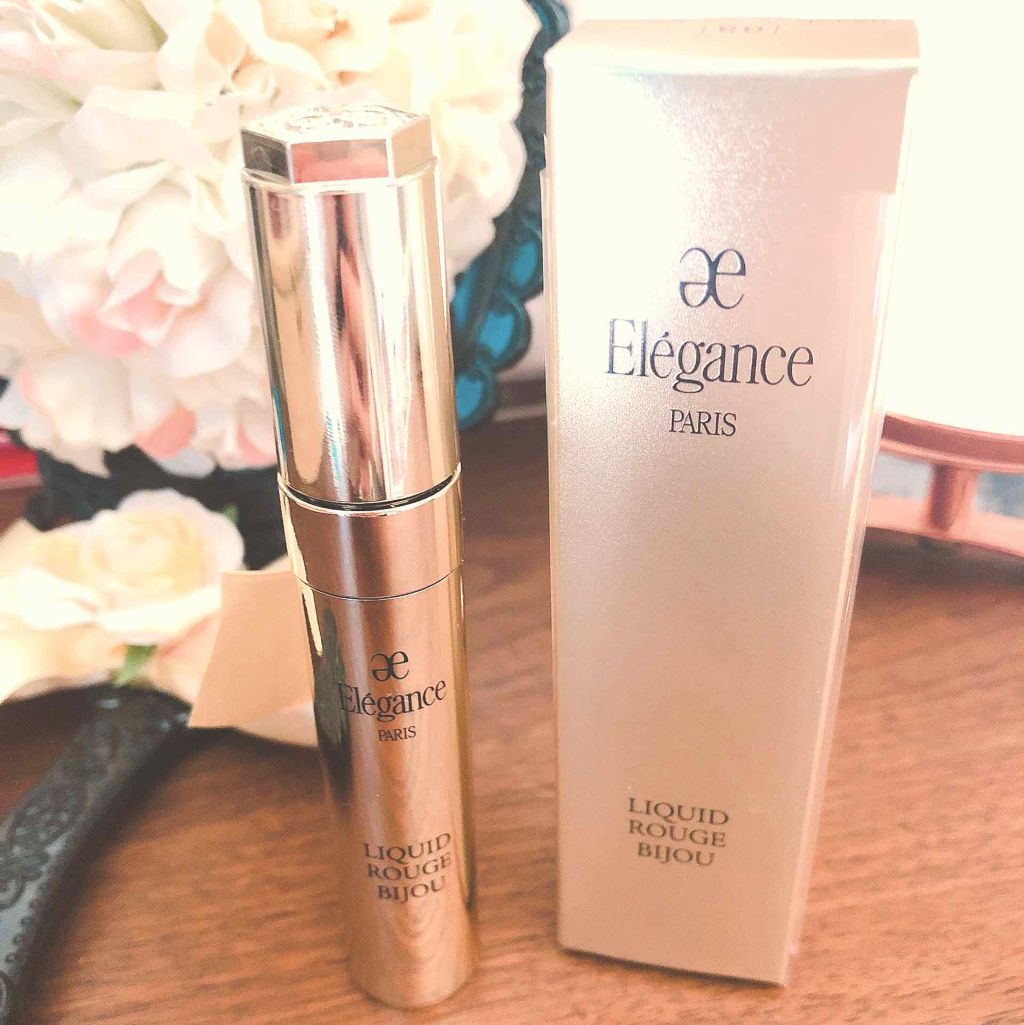 エレガンス リクイッド ルージュ ビジュー/Elégance/口紅を使ったクチコミ（1枚目）