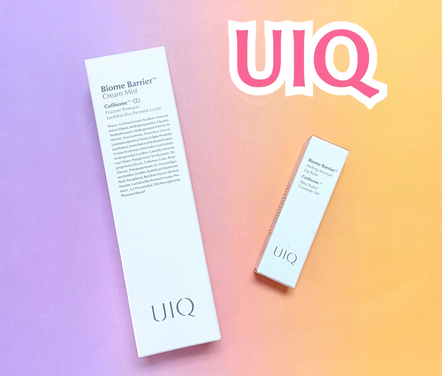 バイオームバリア クリームミスト/UIQ/ミスト状化粧水を使ったクチコミ(1枚目)