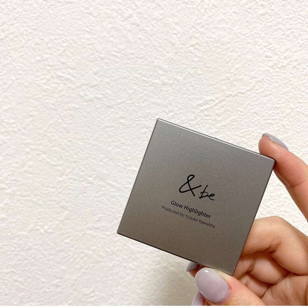 &be グロウハイライター/＆be/クリームハイライトを使ったクチコミ（2枚目）