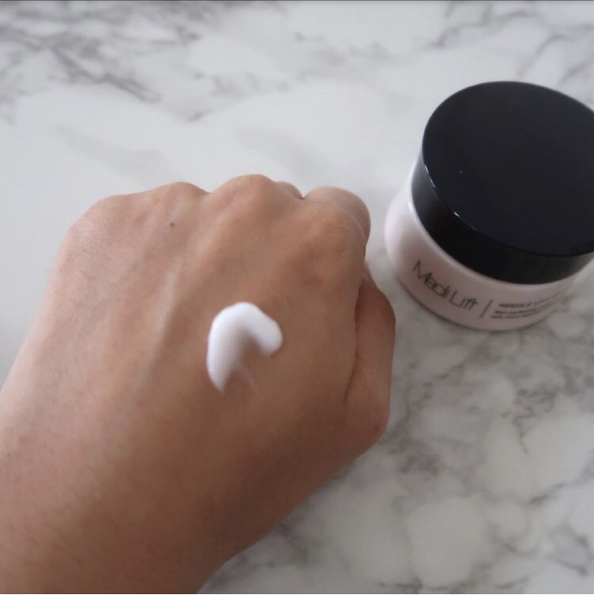 メディリフト ニードルリフトクリーム/YA-MAN TOKYO JAPAN/フェイスクリームを使ったクチコミ（3枚目）