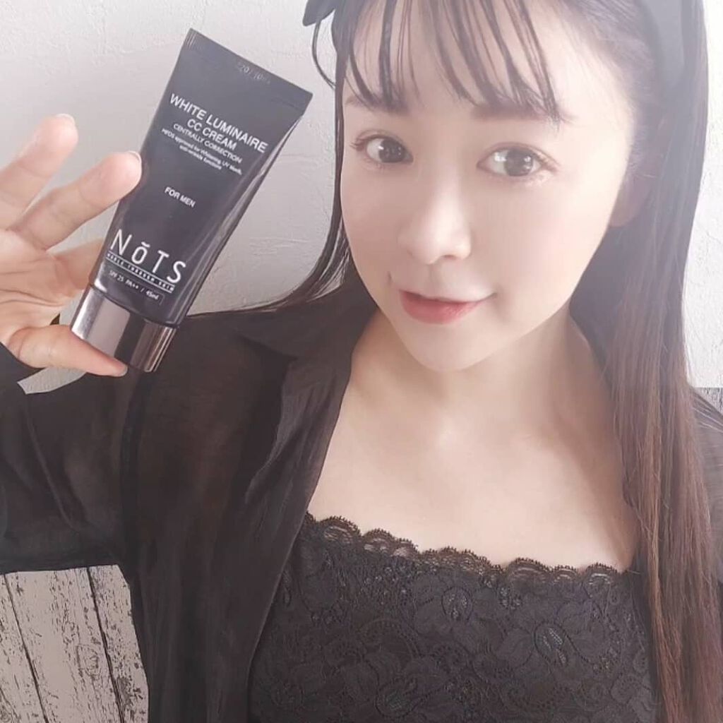 あたりちゃん♥️フォロバ&イイネ返し on LIPS 「【NOTSホワイトルミネールCCクリームフォーメン】メンズ韓国..」(1枚目)
