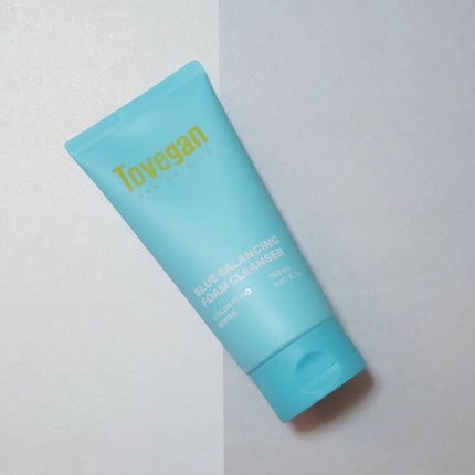 カラーフードシリーズブルーバランシングフォームクレンザー/Tovegan/洗顔フォームを使ったクチコミ(4枚目)