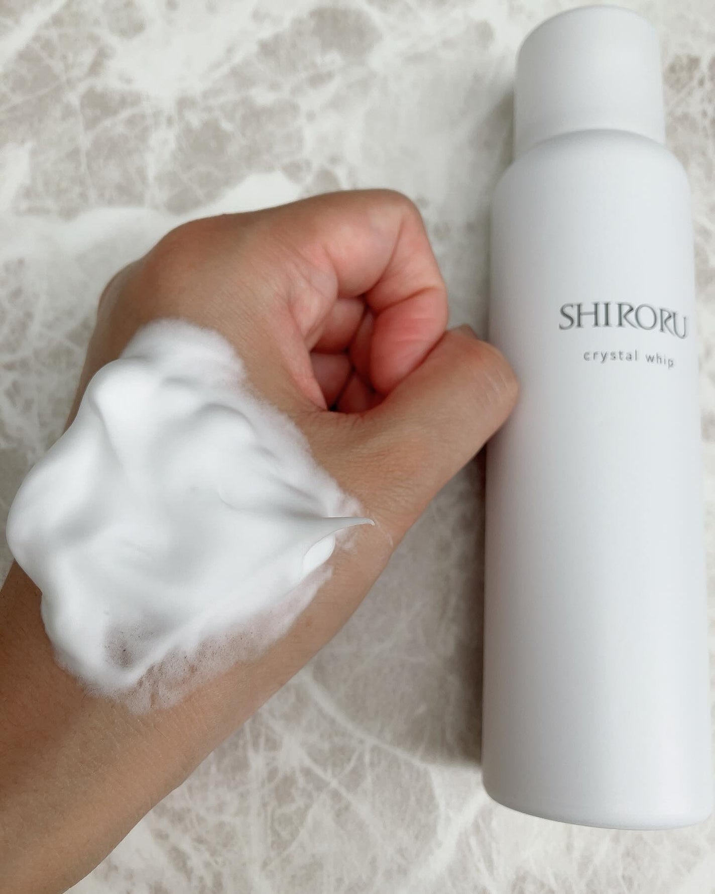 クリスタルホイップ/SHIRORU/泡洗顔を使ったクチコミ(3枚目)