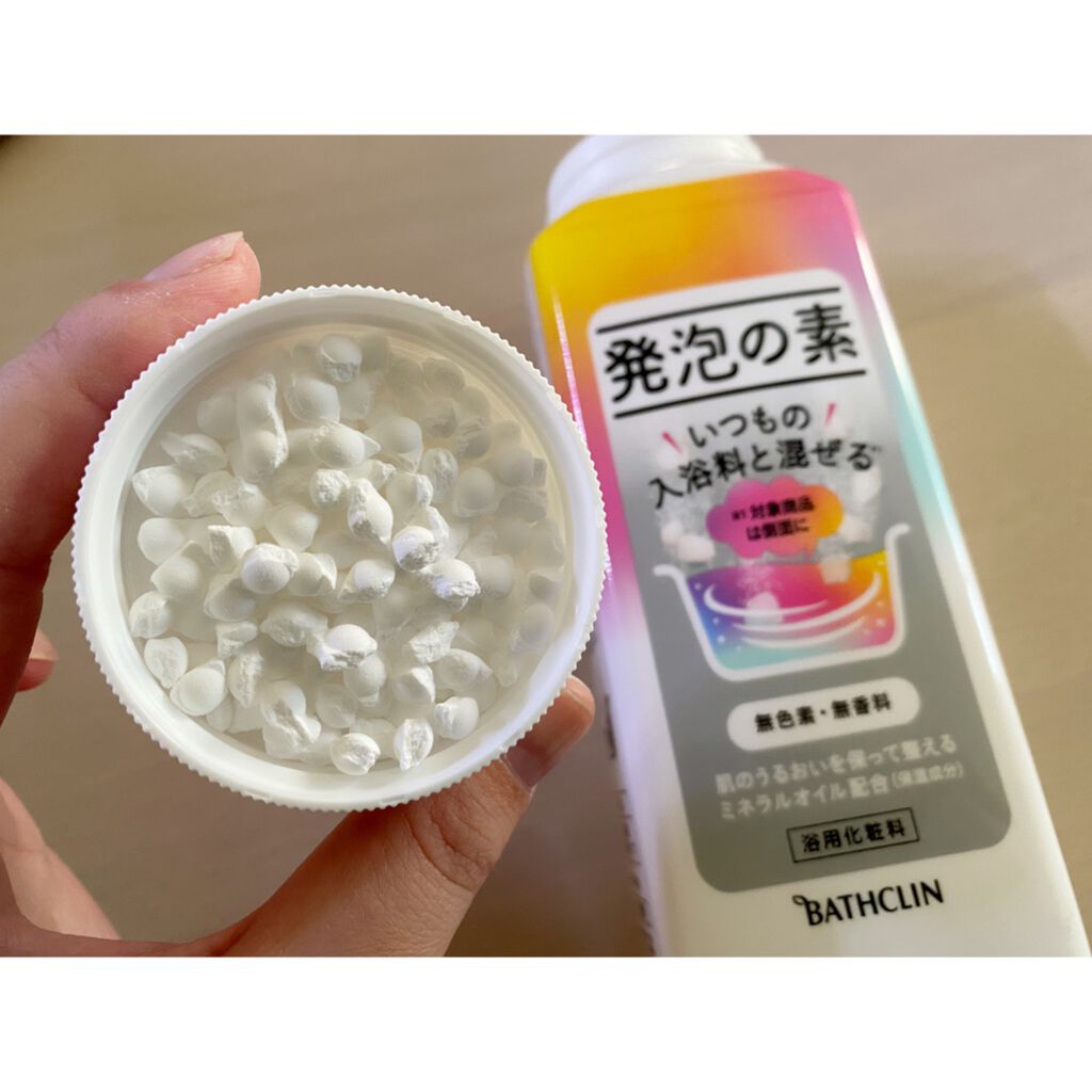 発泡の素/バスクリン/炭酸系入浴剤を使ったクチコミ（2枚目）