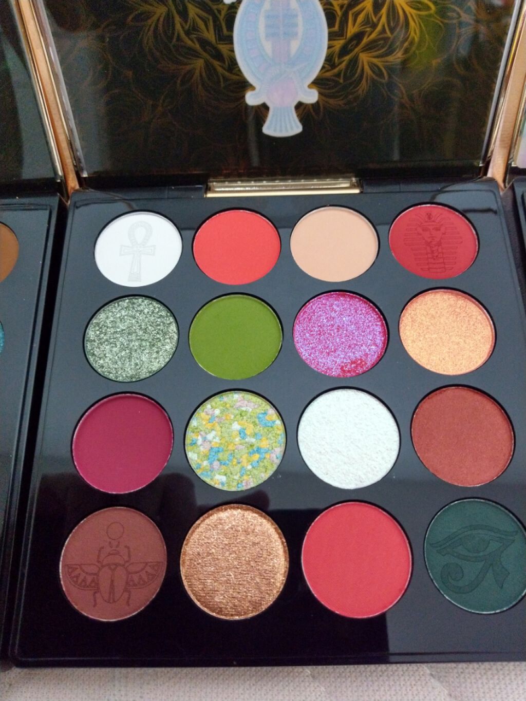 大英博物館 エジプトシリーズ アイシャドウパレット/ZEESEA/アイシャドウパレットを使ったクチコミ(2枚目)