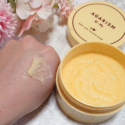 Q+Me スウィートボムタラソスクラブレモンティーの香り/AGARISM/バスト・ヒップケアを使ったクチコミ(5枚目)