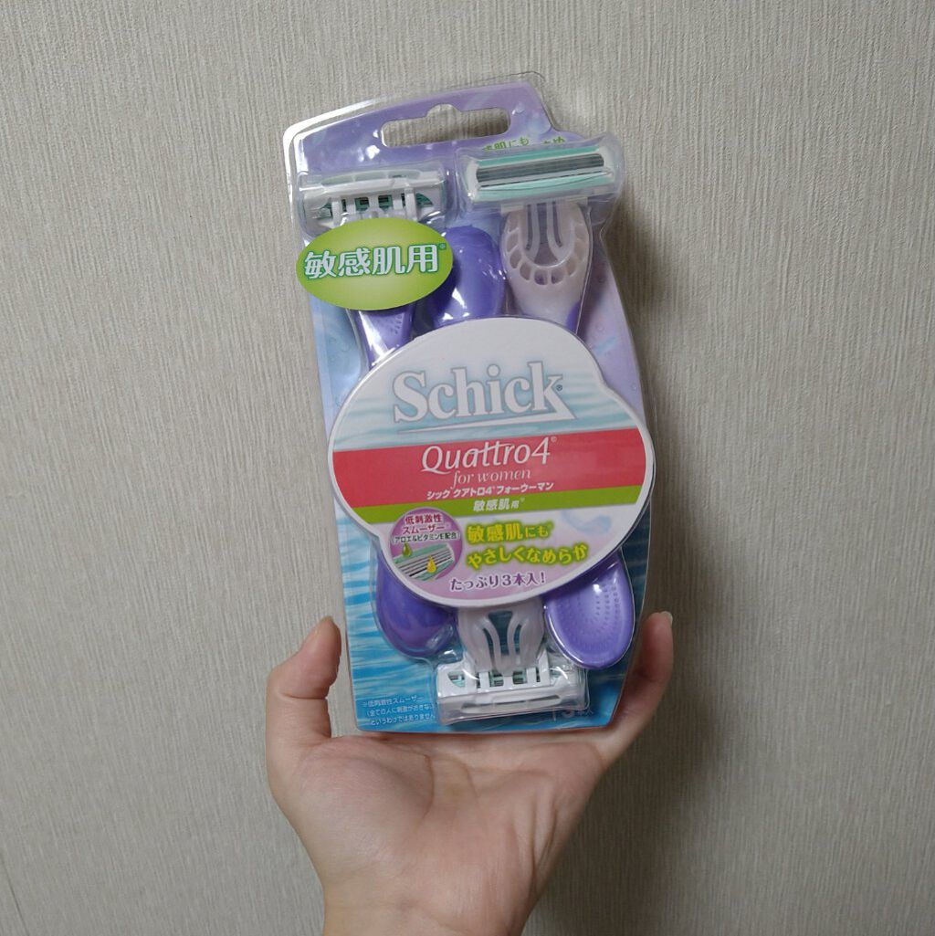 クアトロライト 敏感肌用 （２本入）/シック/シェーバーを使ったクチコミ（1枚目）