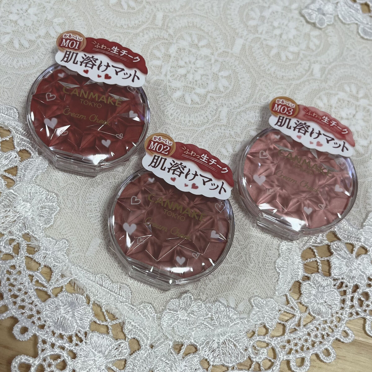 クリームチーク/キャンメイク/ジェル・クリームチークを使ったクチコミ（2枚目）