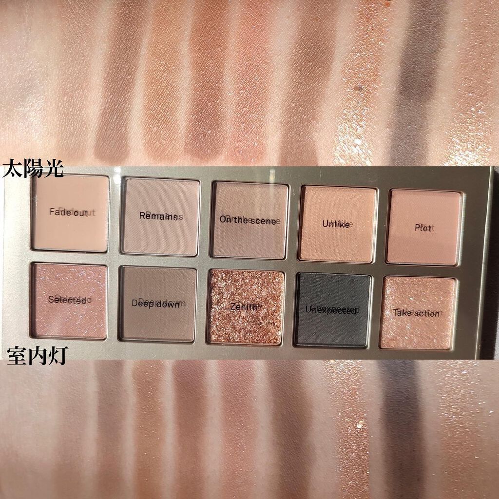 ニューデップスアイシャドウパレット/hince/アイシャドウパレットを使ったクチコミ(9枚目)