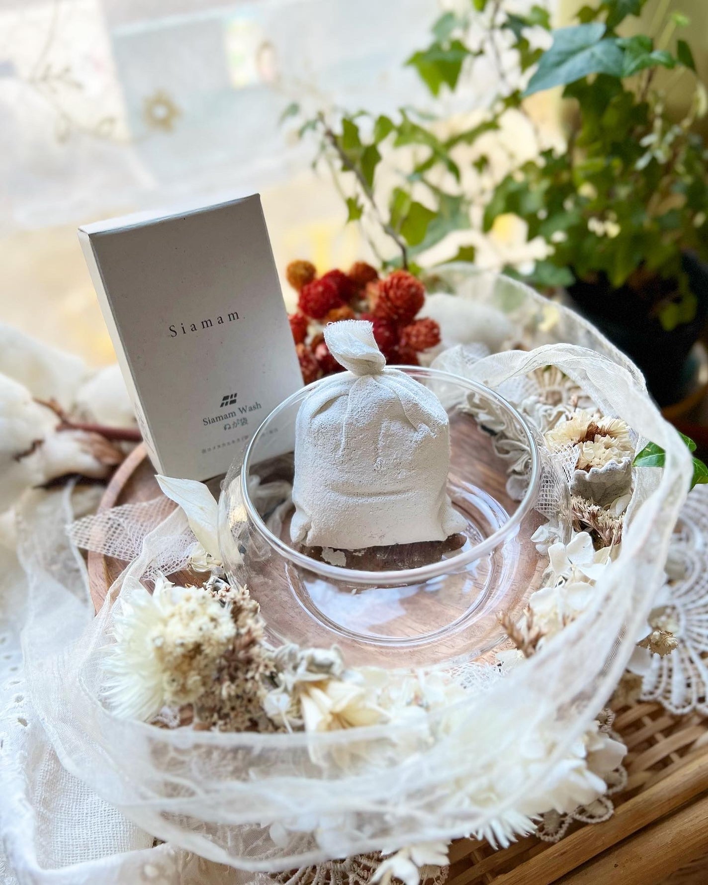 ぬか袋/Siamam/その他洗顔料を使ったクチコミ(5枚目)