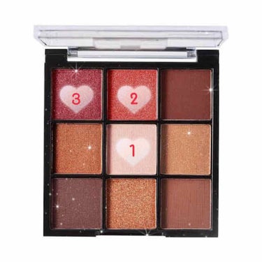 UR GLAM　BLOOMING EYE COLOR PALETTE/U R GLAM/パウダーアイシャドウを使ったクチコミ（3枚目）