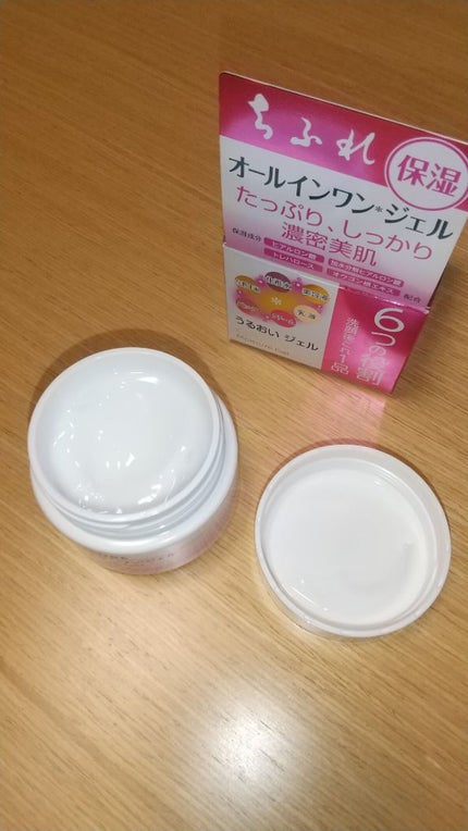うるおい ジェル 本品/ちふれ/オールインワン化粧品を使ったクチコミ(2枚目)