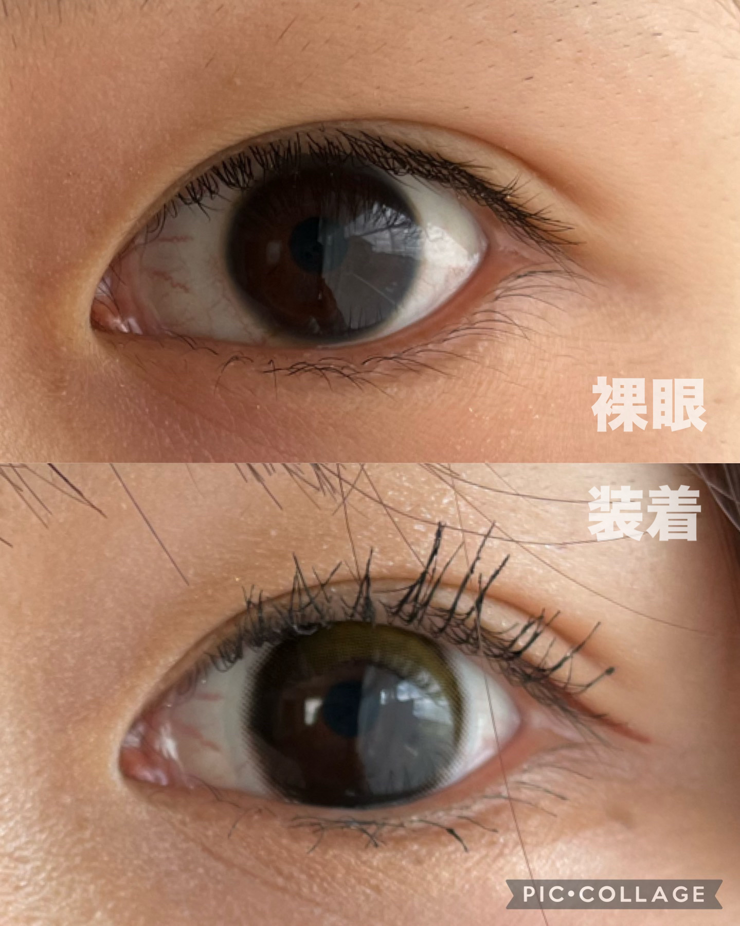 メランジェ シュエット ワンデー/melange+chouette/ワンデー（１DAY）カラコンを使ったクチコミ（3枚目）