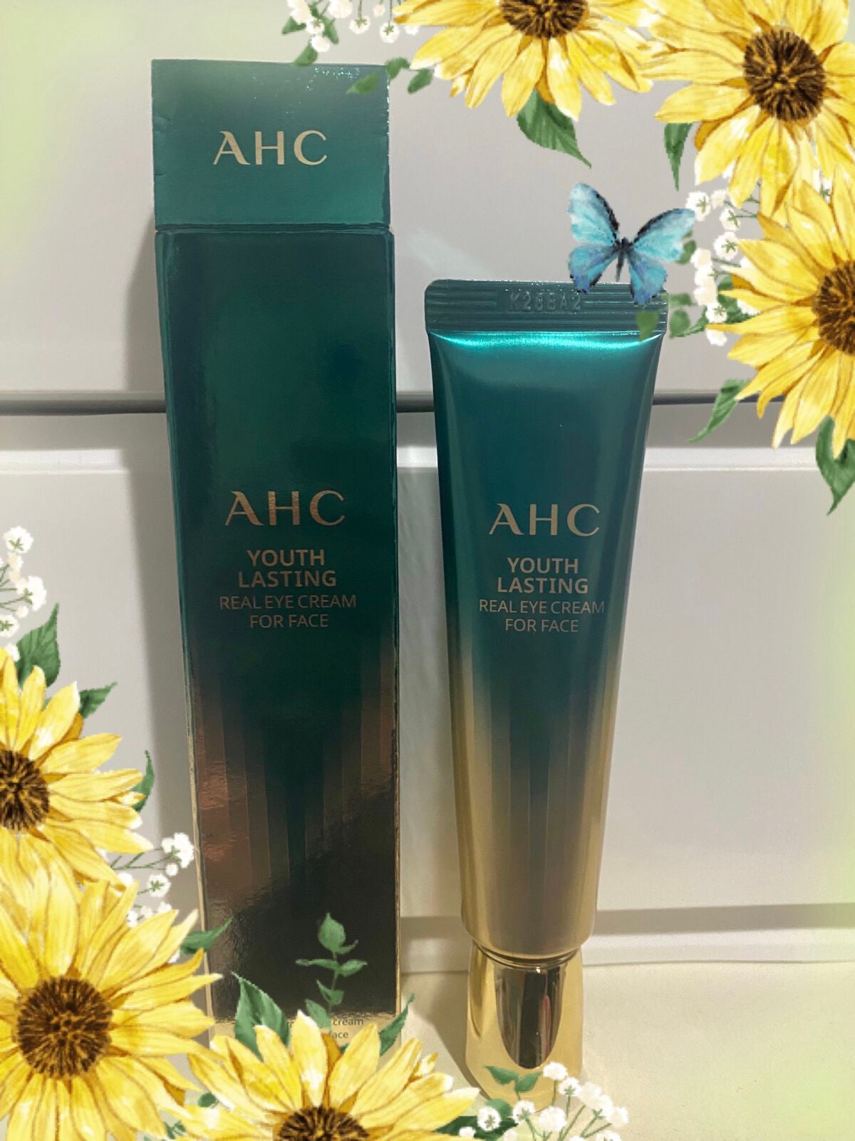 AHC ユース ラスティング リアル アイ クリーム フォー フェイス/AHC/アイケア・アイクリームを使ったクチコミ(1枚目)