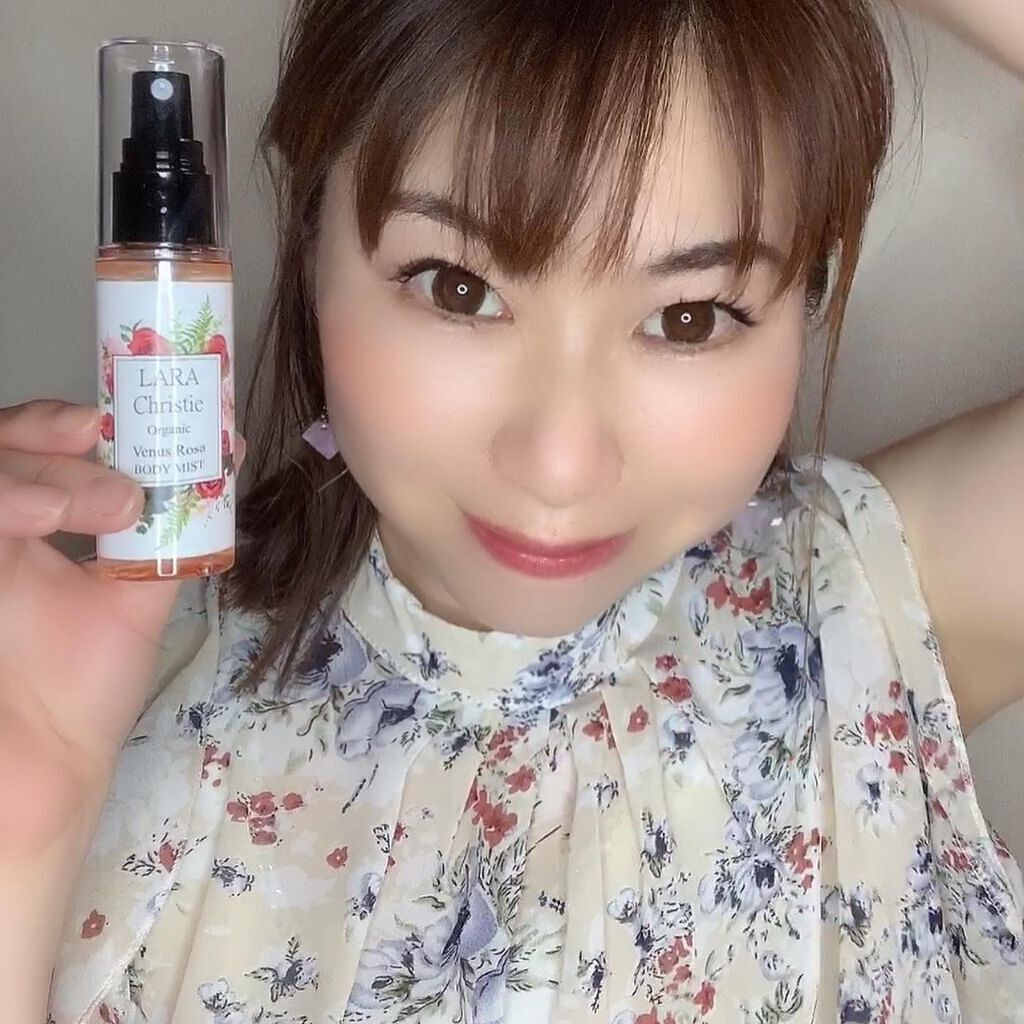 ボディミスト ヴィーナスローザ /LARA Christie/ミスト状化粧水を使ったクチコミ(1枚目)