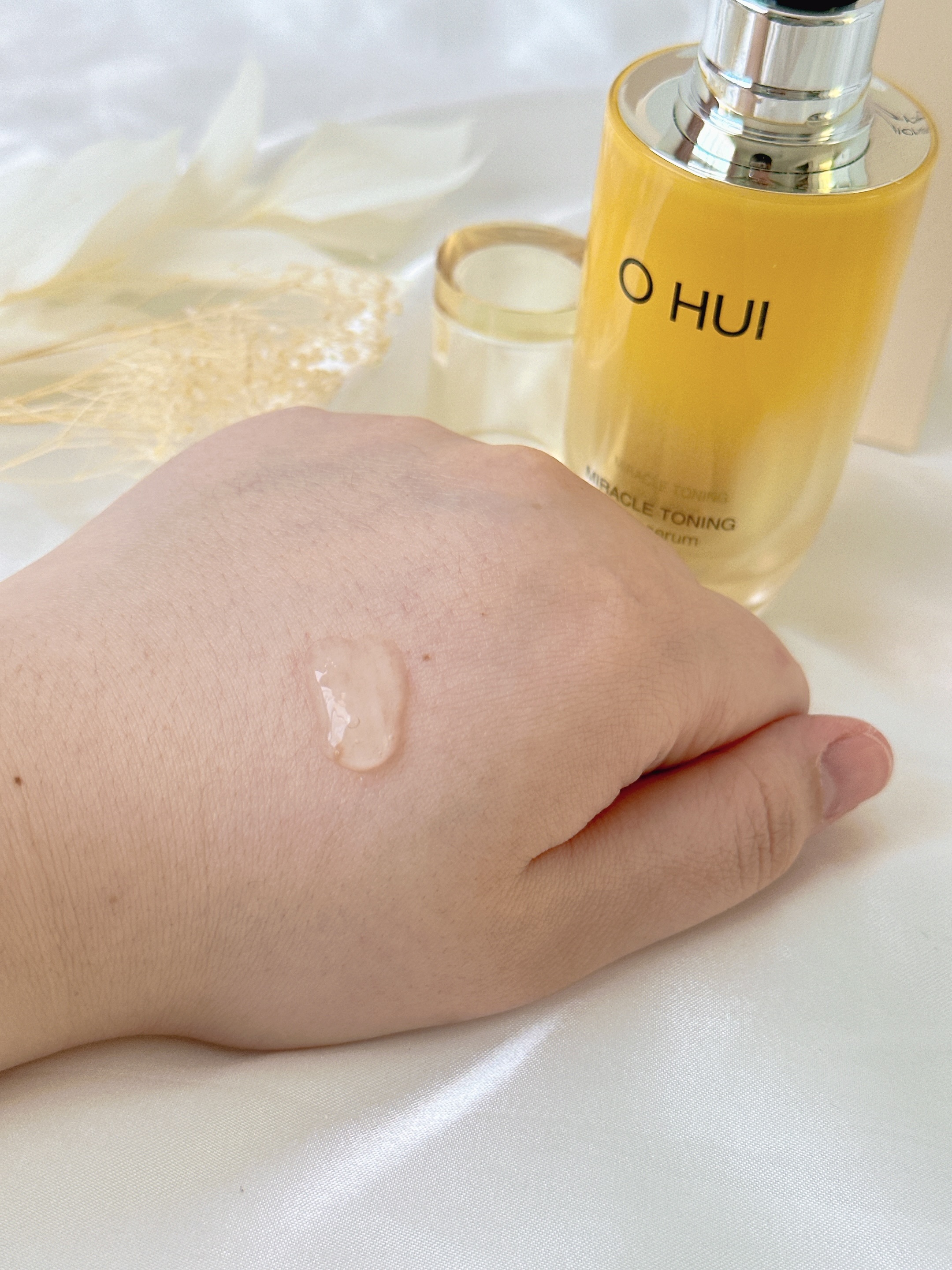 ミラクルトーニング グローセラム/OHUI/美容液を使ったクチコミ（3枚目）
