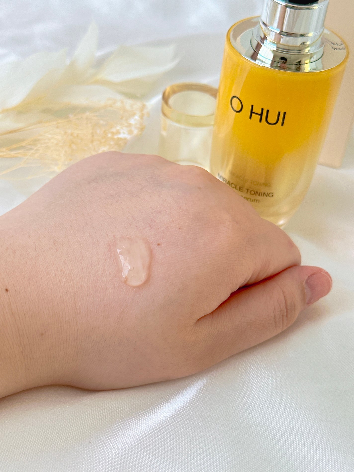 ミラクルトーニング グローセラム/OHUI/美容液を使ったクチコミ(3枚目)