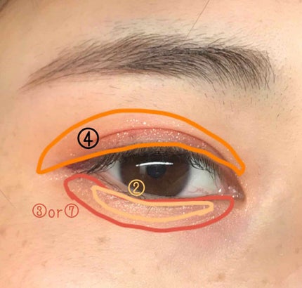 プレイカラー アイシャドウ/ETUDE/アイシャドウパレットを使ったクチコミ(4枚目)