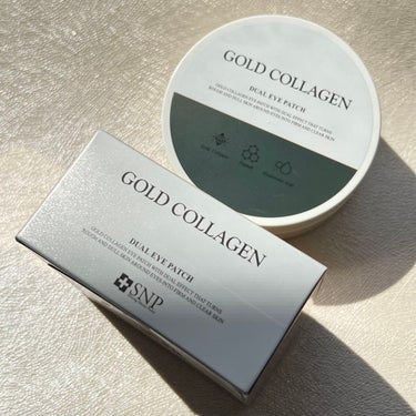 GOLD COLLAGEN DUAL EYE PATCH/SNP/アイケア・アイクリームを使ったクチコミ（1枚目）