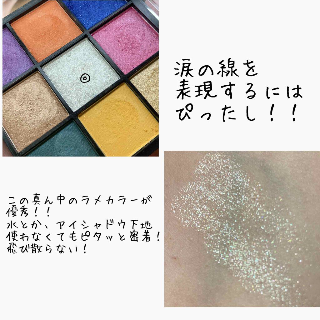 UR GLAM BLOOMING EYE COLOR PALETTE/U R GLAM/アイシャドウパレットを使ったクチコミ(3枚目)
