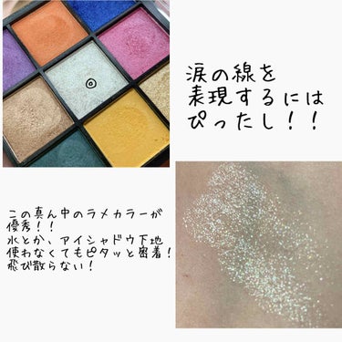 UR GLAM　BLOOMING EYE COLOR PALETTE/U R GLAM/パウダーアイシャドウを使ったクチコミ（3枚目）