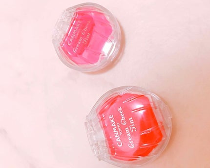 クリームチーク ティント/キャンメイク/ジェル・クリームチークを使ったクチコミ(1枚目)