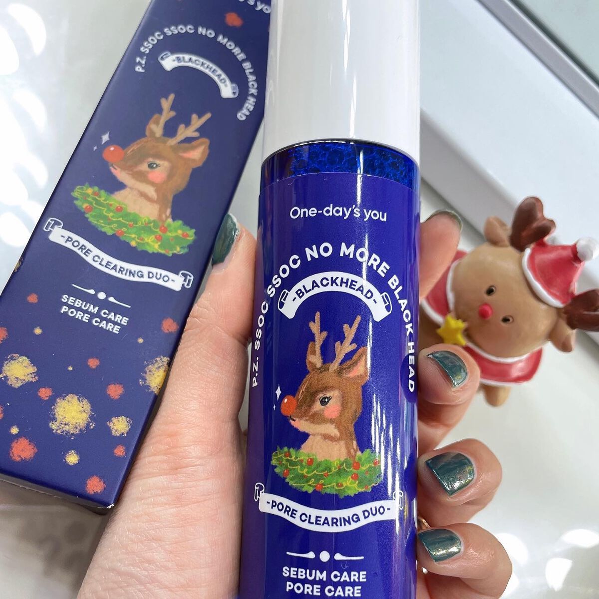 ノーモアブラックヘッド(ノーズピーリング)/One-day's you/スクラブ・ゴマージュを使ったクチコミ(2枚目)