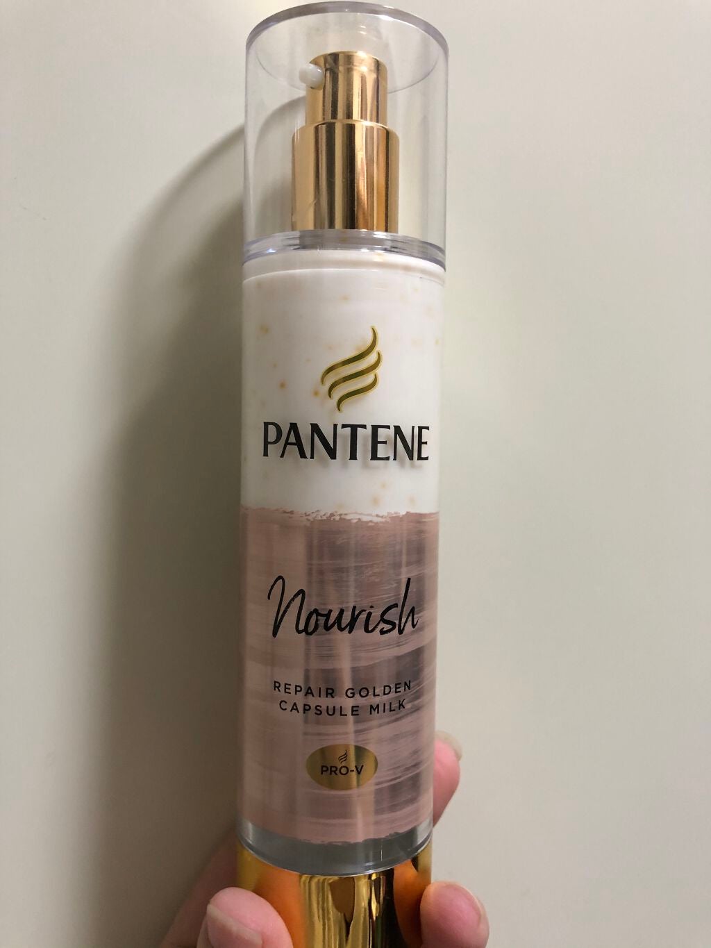 リペアー ゴールデン カプセル ミルク/パンテーン/ヘアミルクを使ったクチコミ(1枚目)