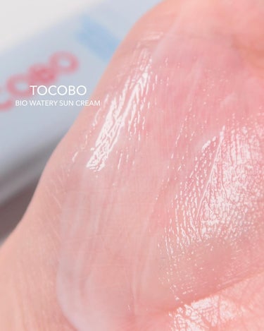 TOCOBO Bio watery sun creamのクチコミ「✽
⁡
𝗧𝗢𝗖𝗢𝗕𝗢 @tocobo_jp @tocobo_official 
⁡
⁡
▫️𝗕.....」（2枚目）