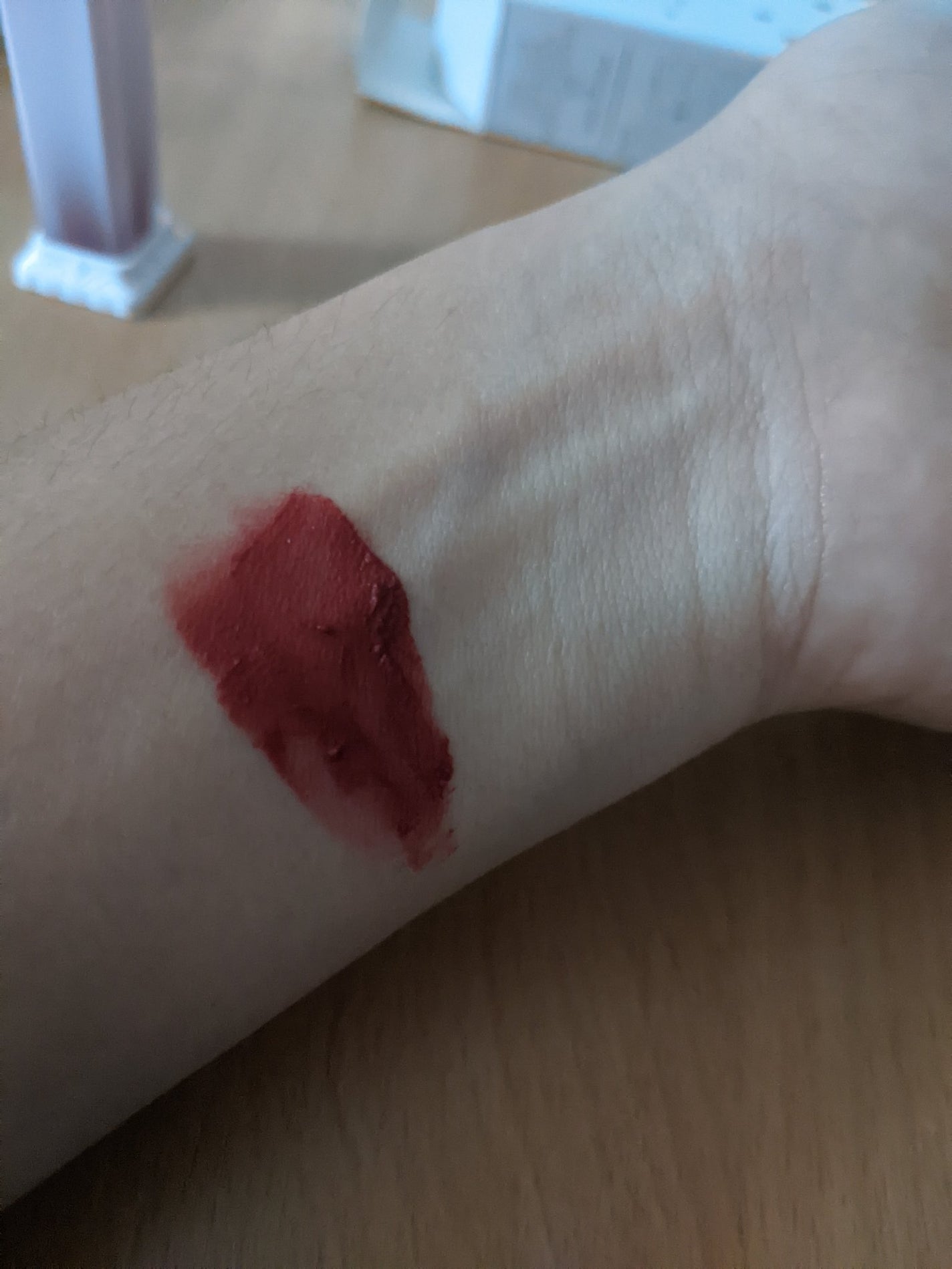 リトルエンジェルフェザーマットリップ/FlowerKnows/口紅を使ったクチコミ(3枚目)