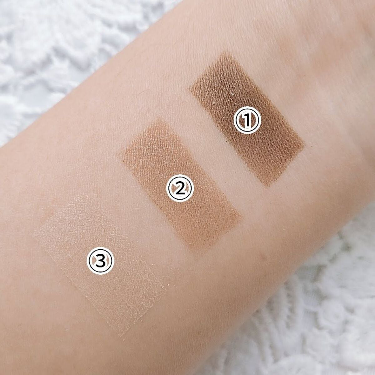 UR GLAM EYEBROW POWDER/U R GLAM/パウダーアイブロウを使ったクチコミ(3枚目)