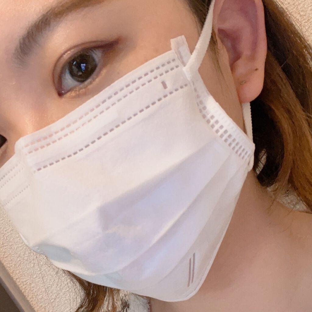 しっとり美肌マスク 日中用/小林製薬/マスクを使ったクチコミ(4枚目)