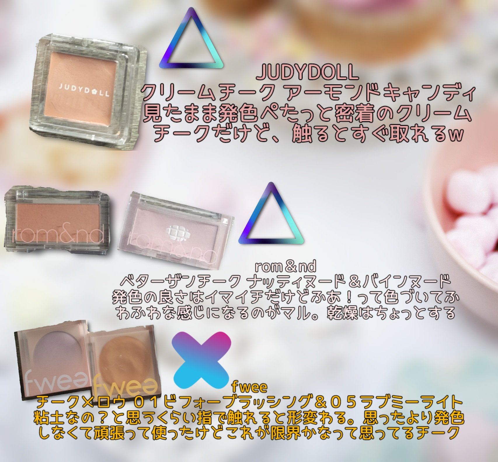 タッチ マイ チーク/Milk Touch/パウダーチークを使ったクチコミ（2枚目）