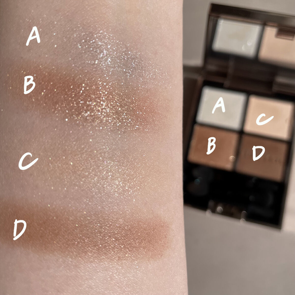 アイカラーレーション/LUNASOL/アイシャドウパレットを使ったクチコミ（3枚目）