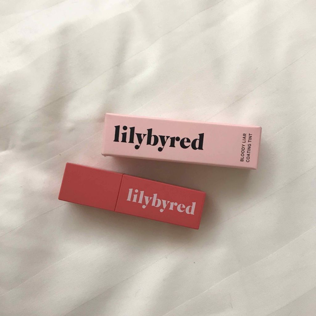 ブラッディライアー コーティングティント/lilybyred/リップティントを使ったクチコミ（2枚目）