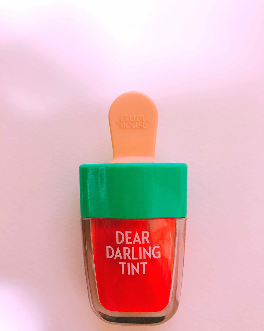 ディアダーリン ウォータージェルティント （アイスティント）/ETUDE/口紅を使ったクチコミ（1枚目）
