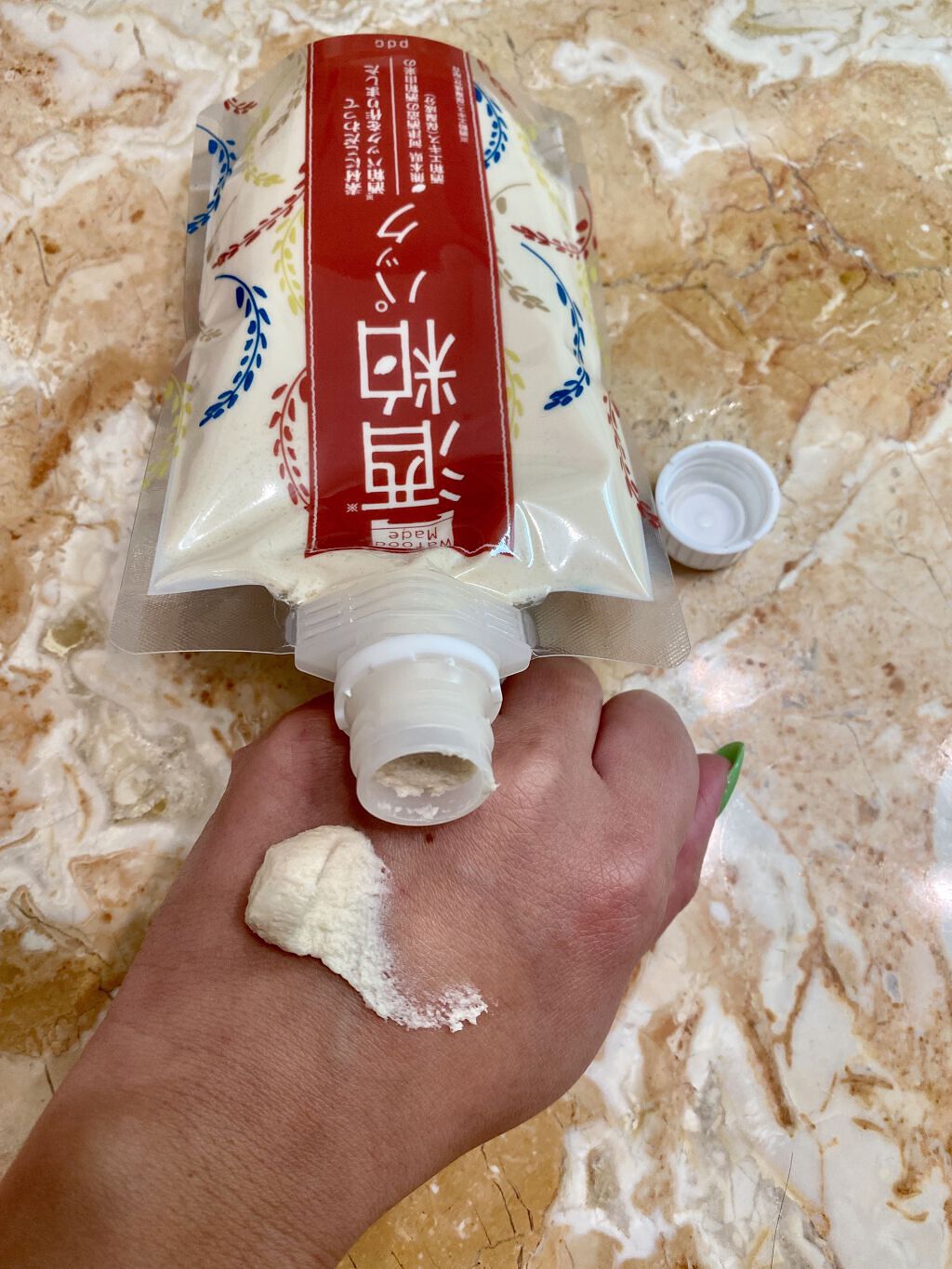 ワフードメイド 酒粕マスク/pdc/シートマスク・パックを使ったクチコミ（2枚目）