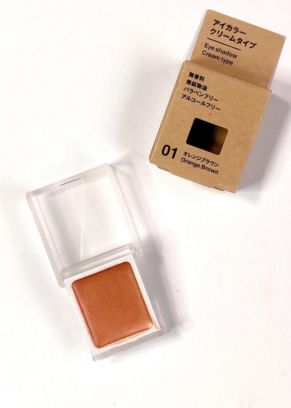 アイカラー クリームタイプ/無印良品/ジェル・クリームアイシャドウを使ったクチコミ(5枚目)