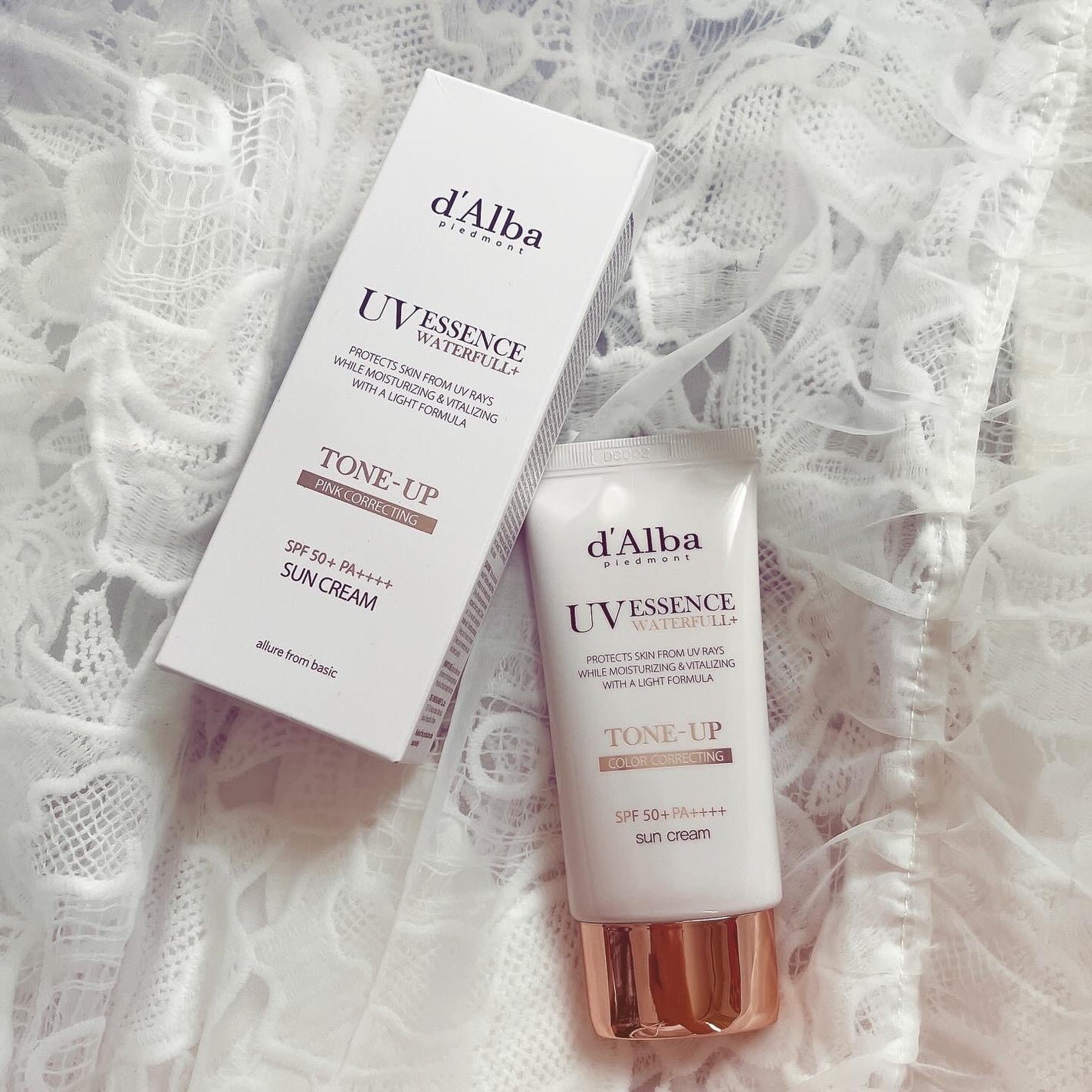 ウォータフルトーンアップサンクリーム/ダルバ/日焼け止めクリームを使ったクチコミ(1枚目)