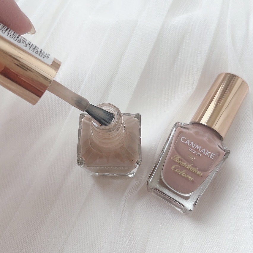 ファンデーションカラーズ/キャンメイク/マニキュアを使ったクチコミ（3枚目）