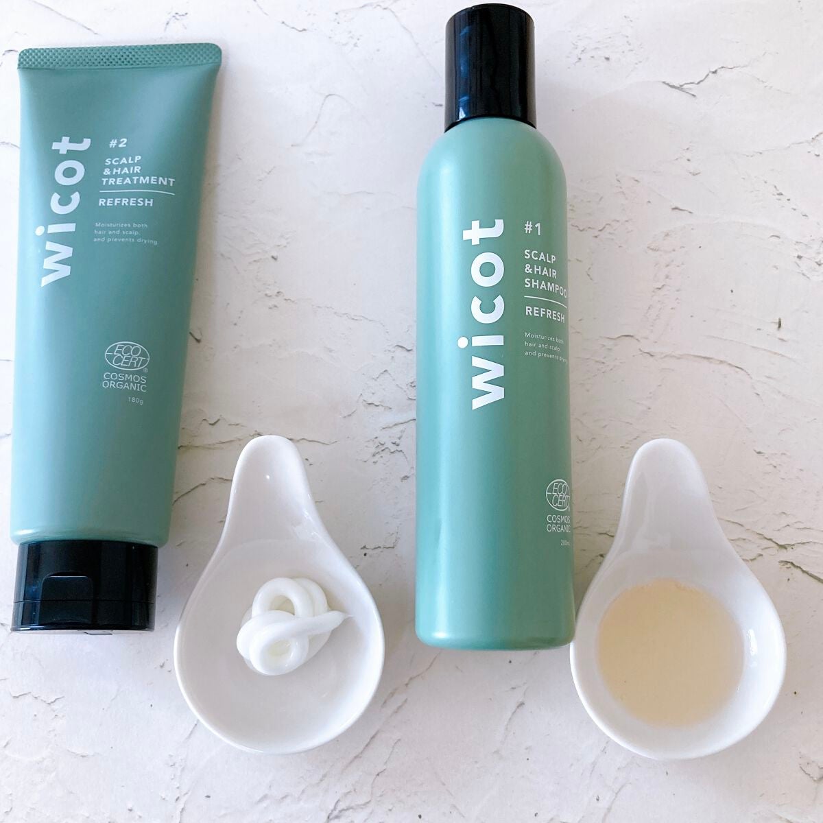 スカルプ&ヘア シャンプー/トリートメント リフレッシュ/wicot/市販シャンプーを使ったクチコミ(4枚目)