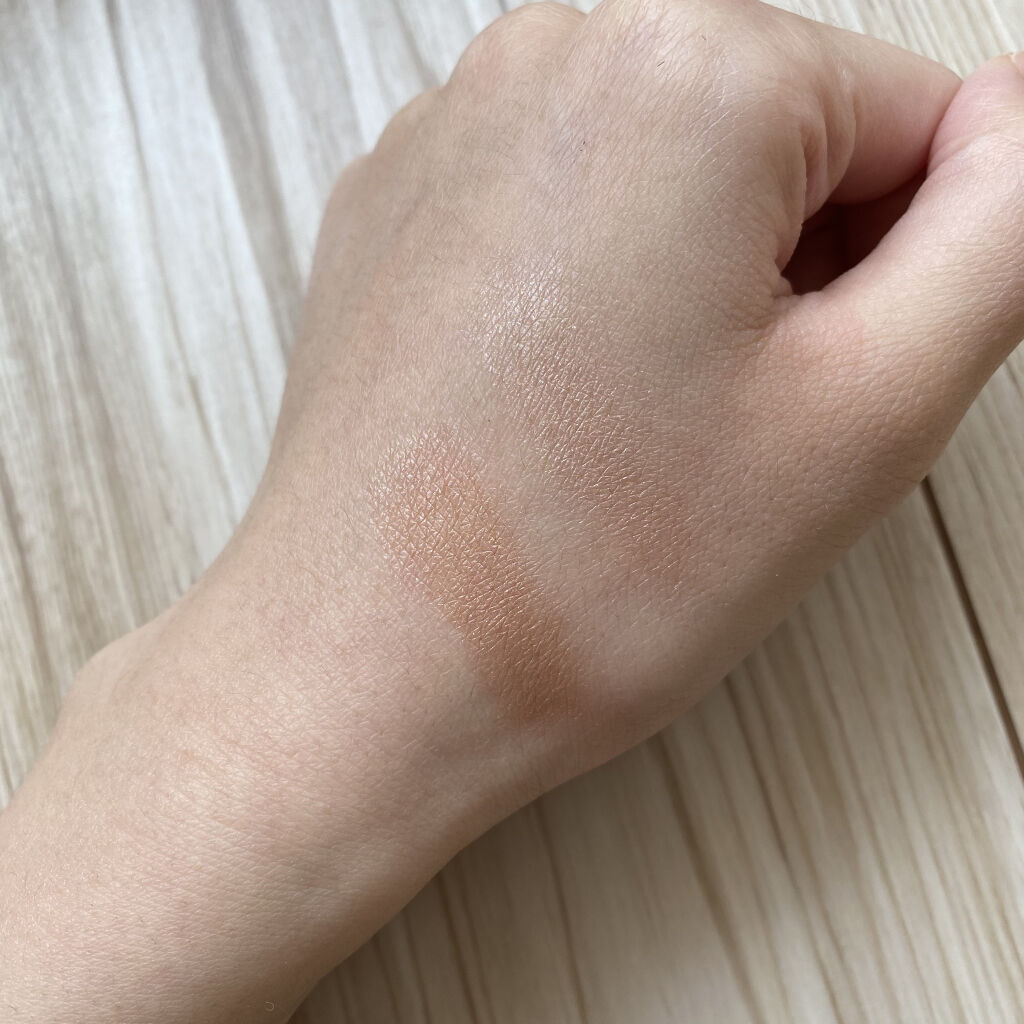 THREE シマリング グロー デュオ/THREE/クリームハイライトを使ったクチコミ（2枚目）