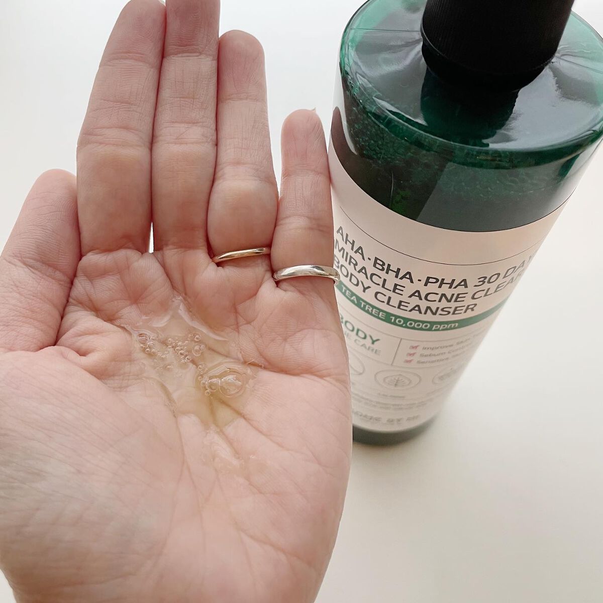 AHA·BHA·PHA 30デイズミラクルアクネボディクレンザー/SOME BY MI/ボディソープを使ったクチコミ(3枚目)